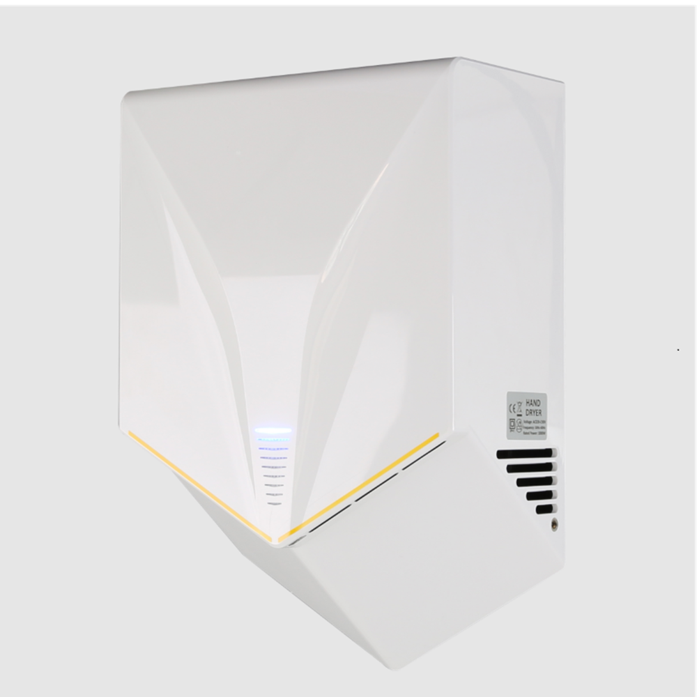 INFINITY Sensor Hand Dryer 393×240×143mm | White, Brushed Nickel, Matte Black