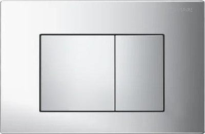 R&T Low Level Cistern Push Plates — Universal Dual Flush Buttons