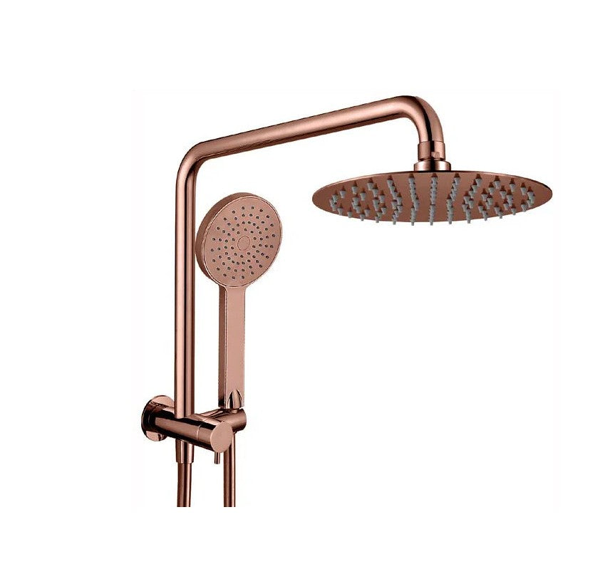 HELLYCAR Cuter Twin Shower System | Chrome, Matt Black, Rose Gold