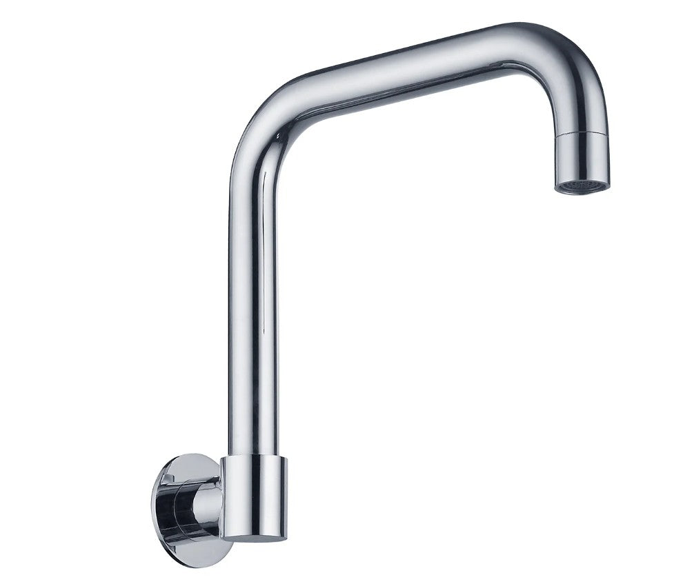 HELLYCAR IDEAL Swivel Wall Bath Outlet 198mm | Chrome, Brushed Nickel, Brushed Gold, Brushed Gun Metal, Matte Black, Rose Gold