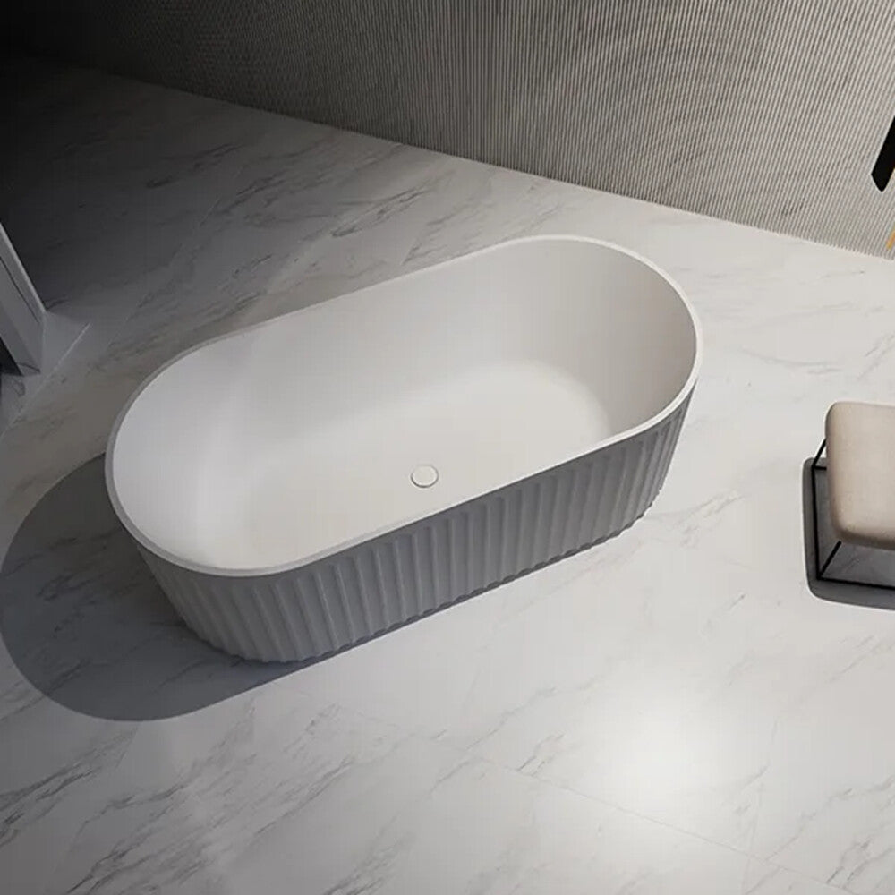INFINITY Artemis Matte White Freestanding Bathtub | 1500mm & 1700mm