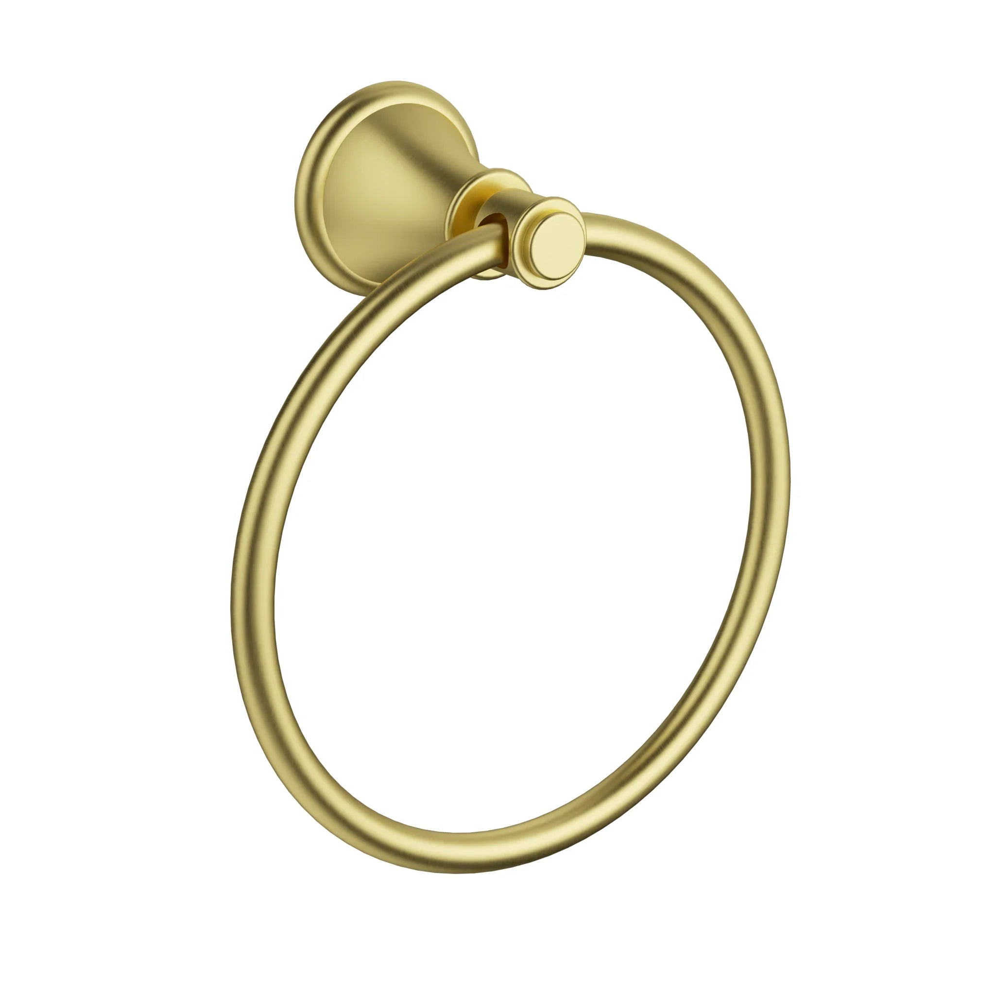 Modern brushed gold towel ring bathroom accessory, Secasa Home quality design