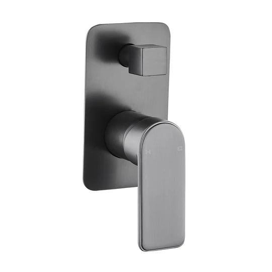 Hellycar TAPART BATEAU Wall Mixer with Diverter | Chrome, Brushed Gun Metal, Brushed Nickel, Brushed Gold