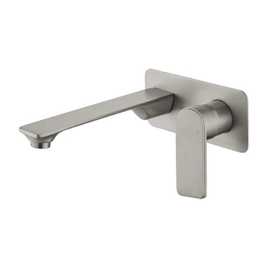 Hellycar TAPART BATEAU Wall Mixer with Outlet | Brushed Gun Metal, Chrome, Brushed Gold, Brushed Nickel