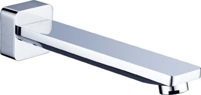 Hellycar ELEGANT Bath Outlet | Chrome, Matt Black | 200mm