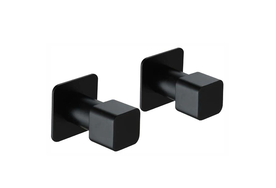 Hellycar ELEGANT Wall Top Assemblies | Chrome, Matt Black