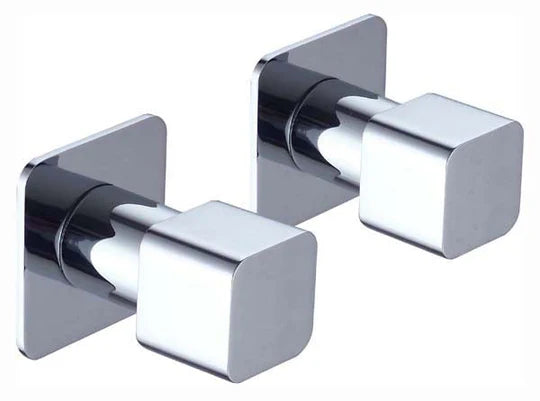 Hellycar ELEGANT Wall Top Assemblies | Chrome, Matt Black