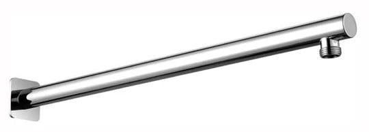 HELLYCAR LIMPID Round Wall Shower Arm 450mm | Chrome, Brushed Nickel, Matte Black, Rose Gold, Brushed Gun Metal, Brushed Gold