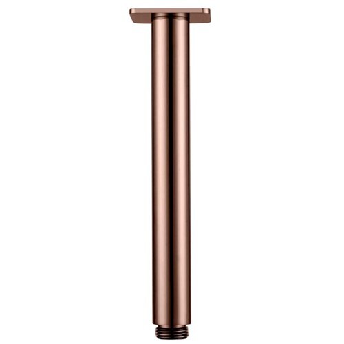 HELLYCAR Limpid Ceiling Shower Arm 100-400mm | Chrome, Brushed Nickel, Matt Black, Rose Gold, Brushed Gun Metal, Brushed Gold