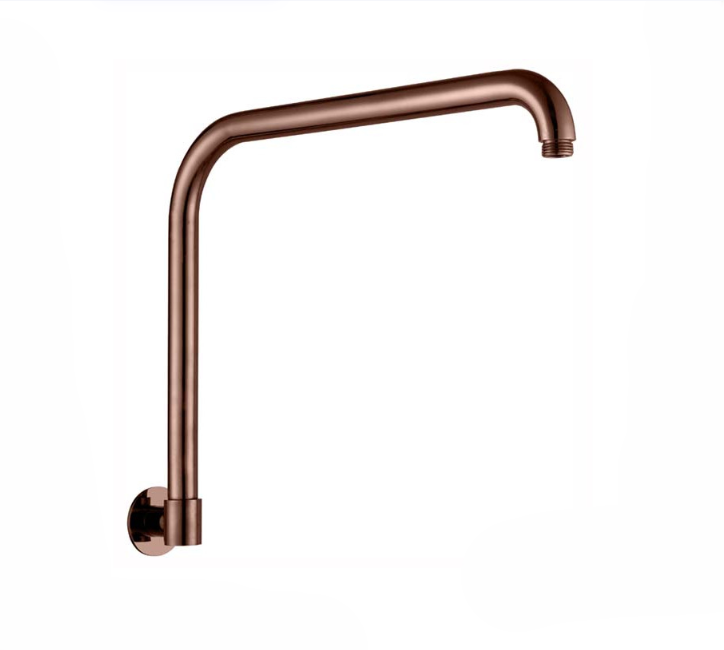 Modern gold wall-mounted kitchen sink spout with a sleek, minimalist design from Secasa Home
