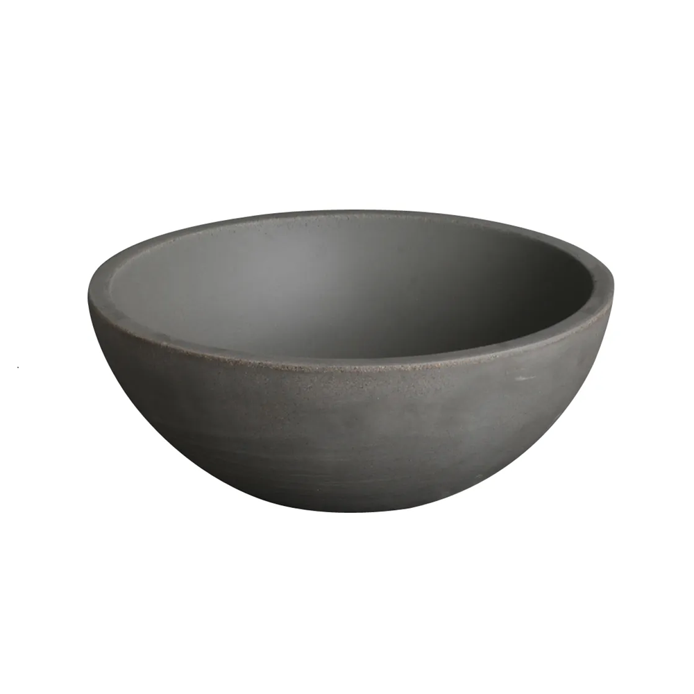 Infinity Matte Grey Concrete Round Above Counter Basin 360*360*145mm