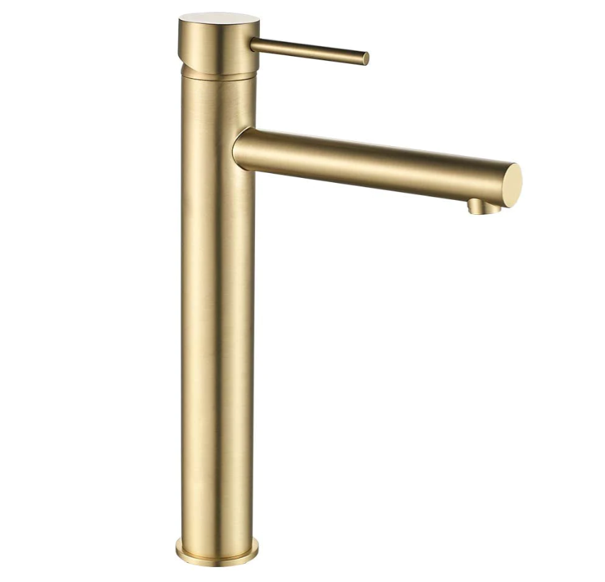 Hellycar Ideal High Basin Mixer | Brushed Nickel, Chrome, Rose Gold, Matte Black, Brushed Gold, Brushed Gun Metal