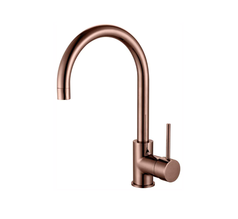 Hellycar Ideal Round Lead-Free Sink Mixer | Brushed Gold, Brushed Nickel, Chrome, Matte Black, Brushed Gun Metal, Rose Gold