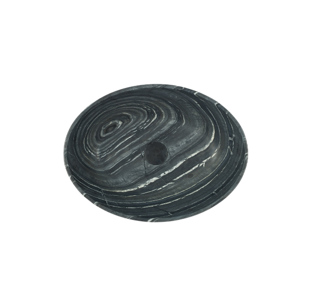 Infinity Marble Nature Stone Oval Above Counter Art Basin 510*380*155mm