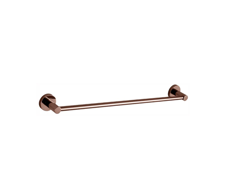 HELLYCAR IDEAL Single Towel Rail 600mm | Brushed Gold, Brushed Nickel, Chrome, Matte Black, Brushed Gun Metal, Rose Gold