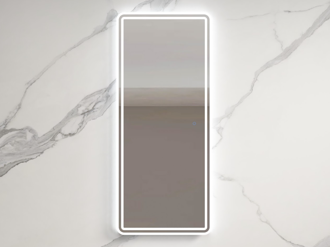 Infinity OASIS Rectangular Full Body Frameless LED Mirror 600*1400*30mm