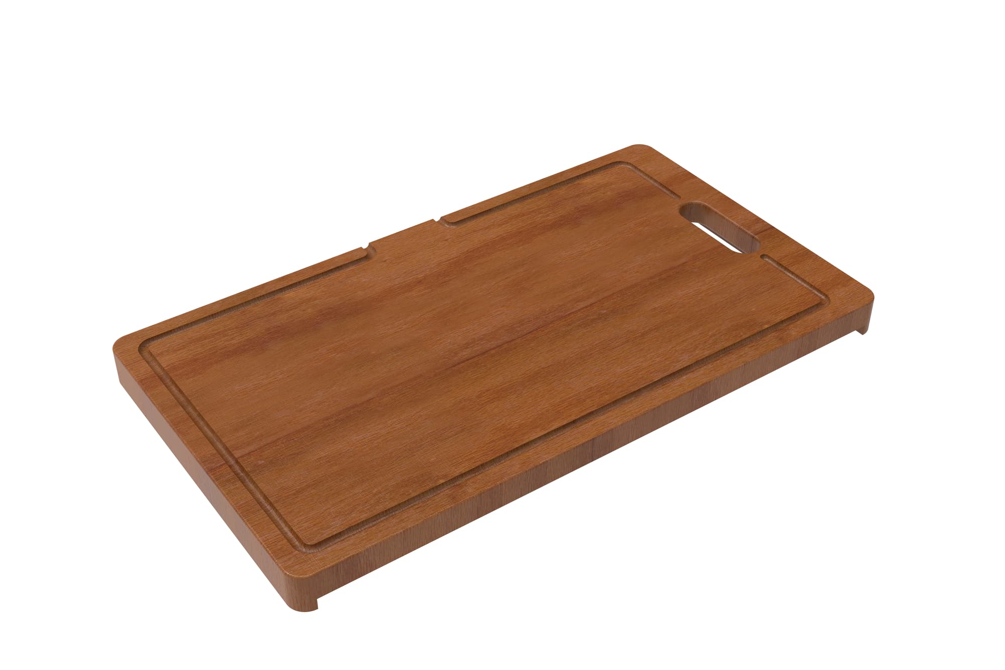 Crete Sapele Hard Wood Chopping Board 530×300×25mm for sink use