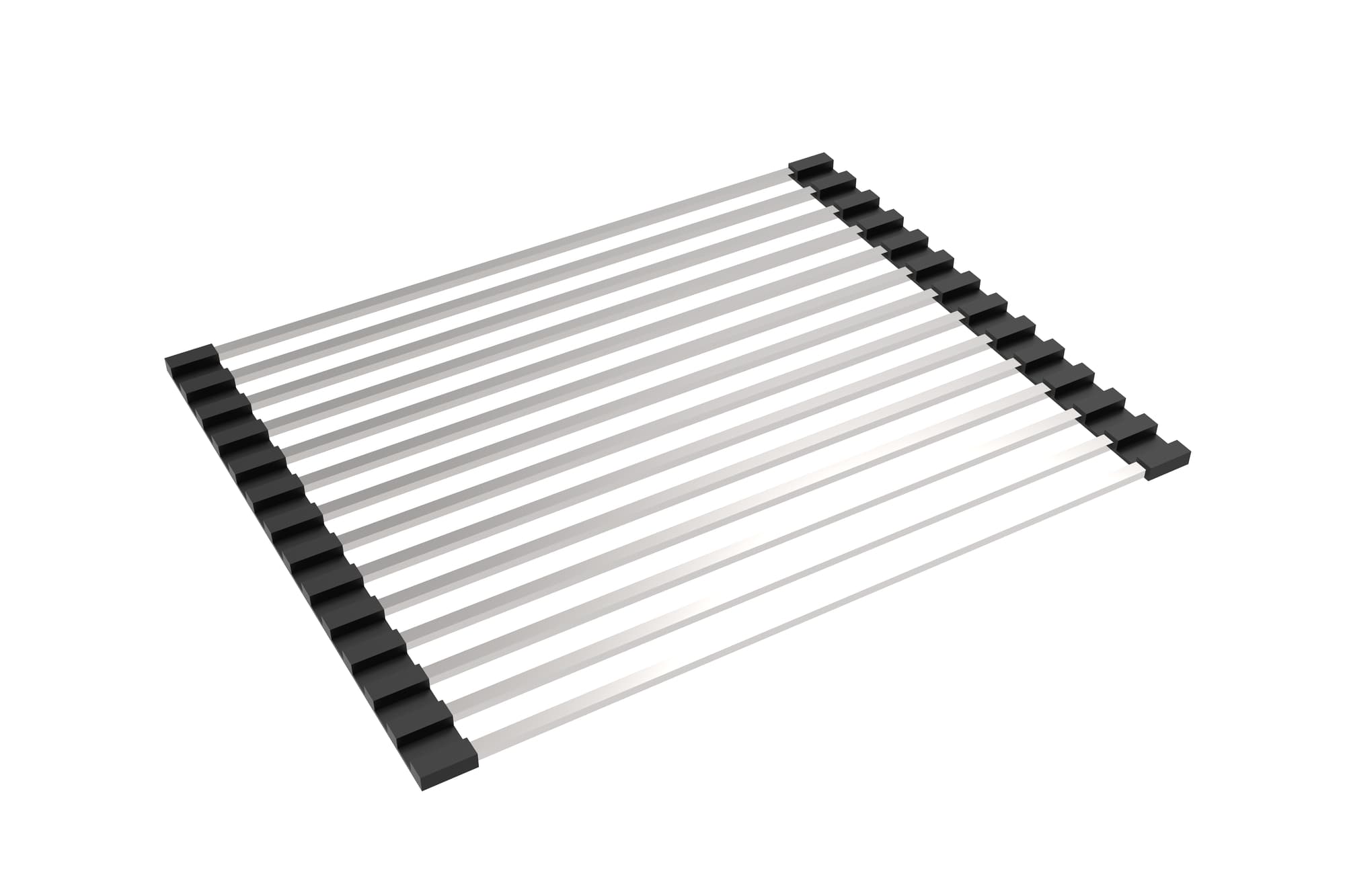 Crete Stainless Steel Rolling Mat LK-RM0011 — roll up sink drainer accessory