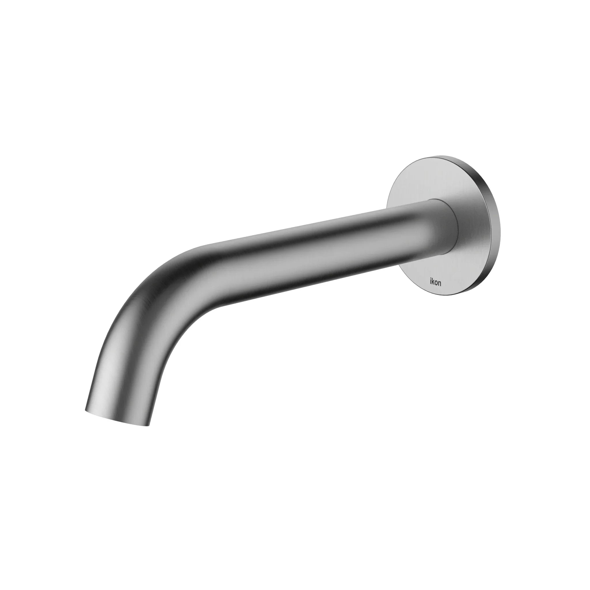 Brushed nickel modern wall-mounted bathroom spout, minimalist secasa home tapware