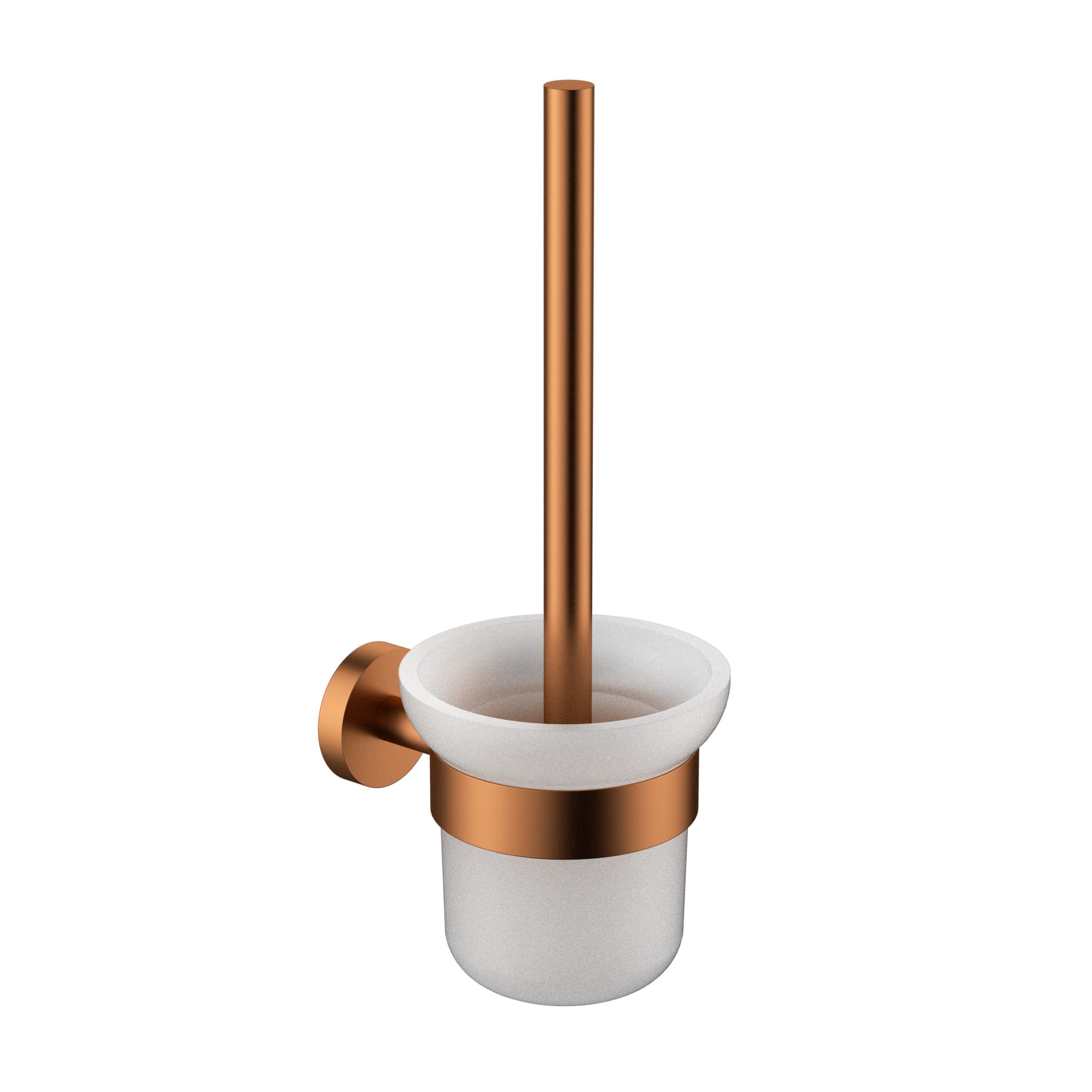 Otus Slimline SS304 Toilet Brush Set – Brushed Copper Finish