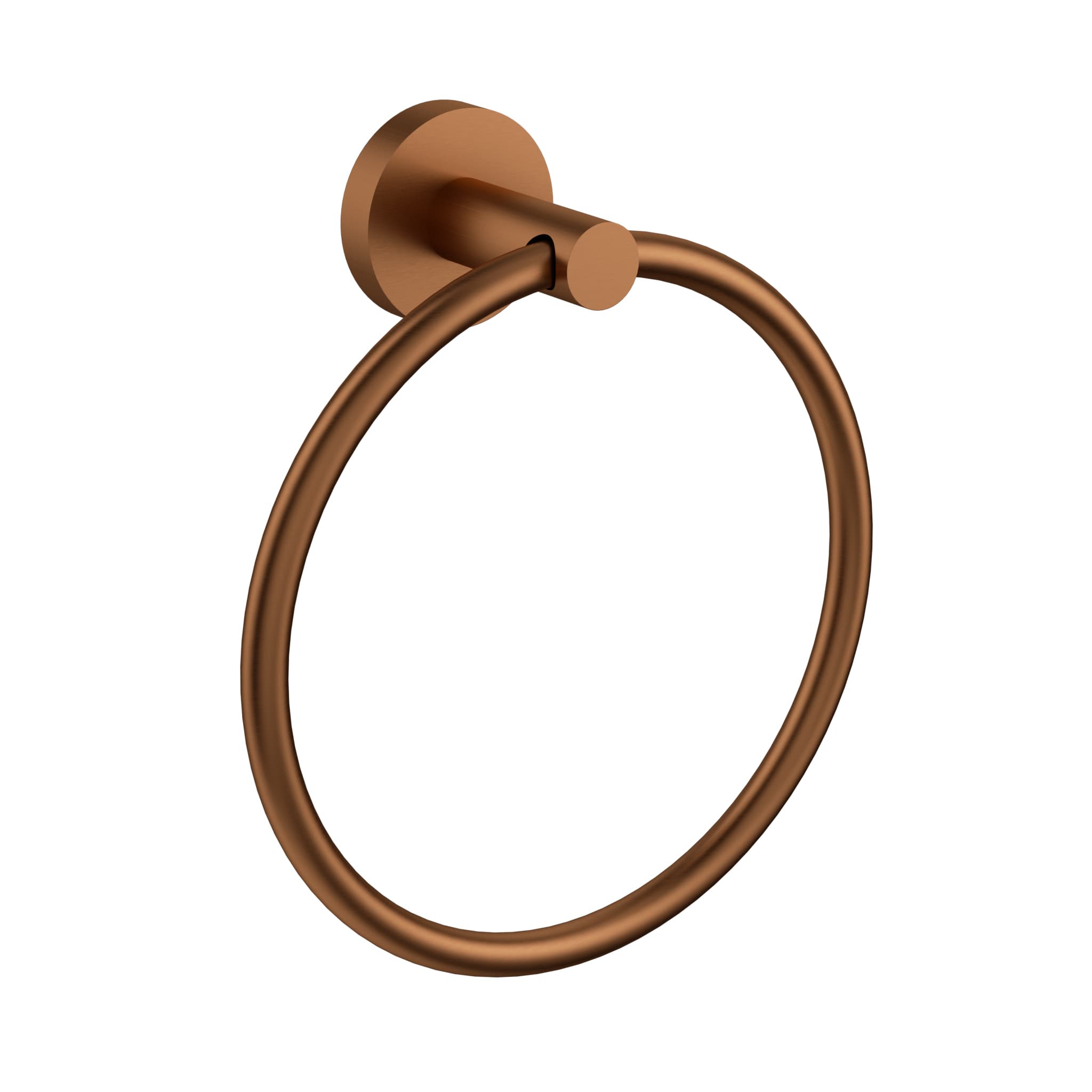Otus Slimline SS304 Towel Ring – Brushed Copper Finish