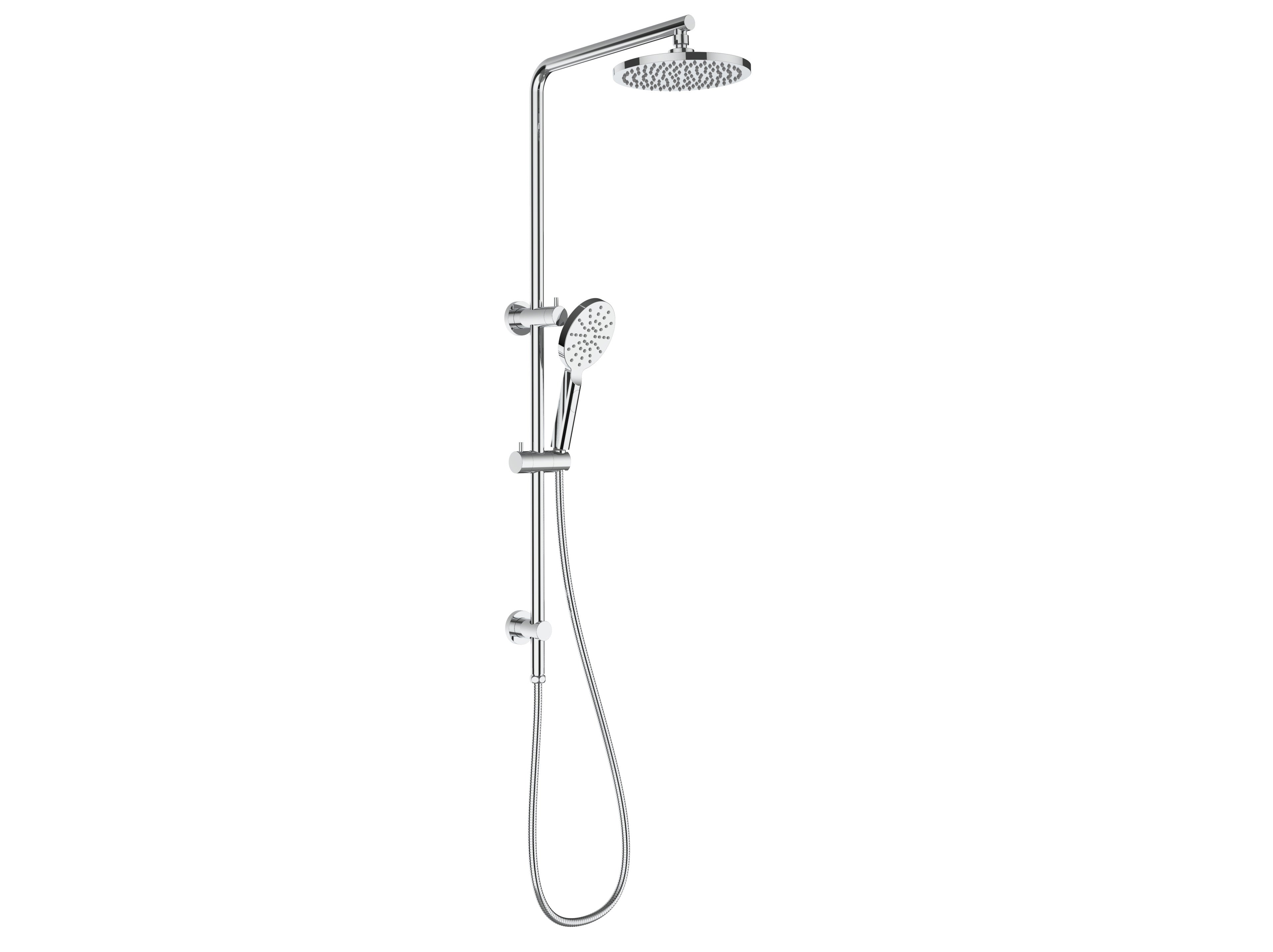 ACL Cora II Shower Set Multifunction | Chrome, Matt Black