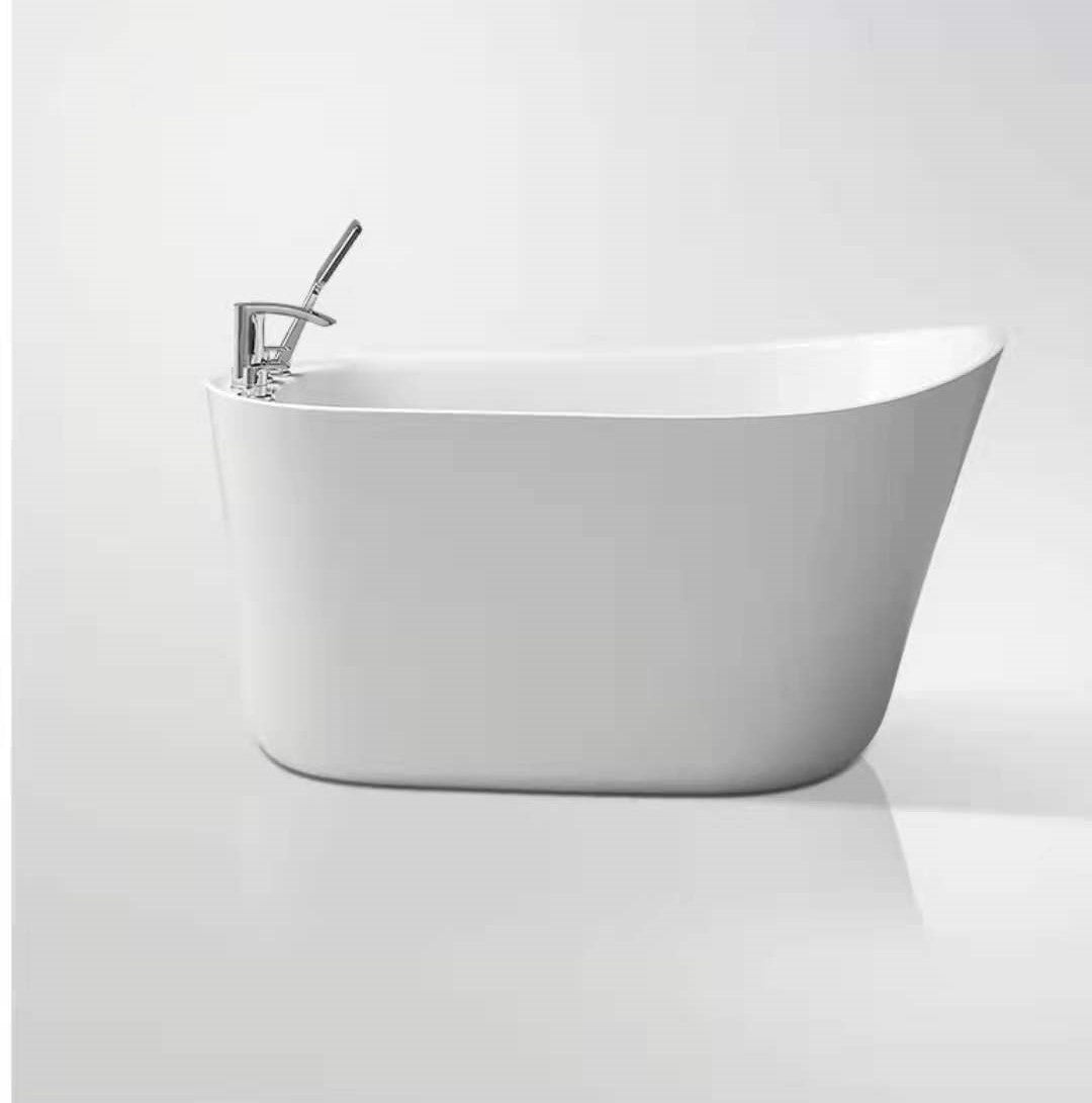 Sunny 1250×740×650mm Gloss White Acrylic Freestanding Bathtub – Special Shape