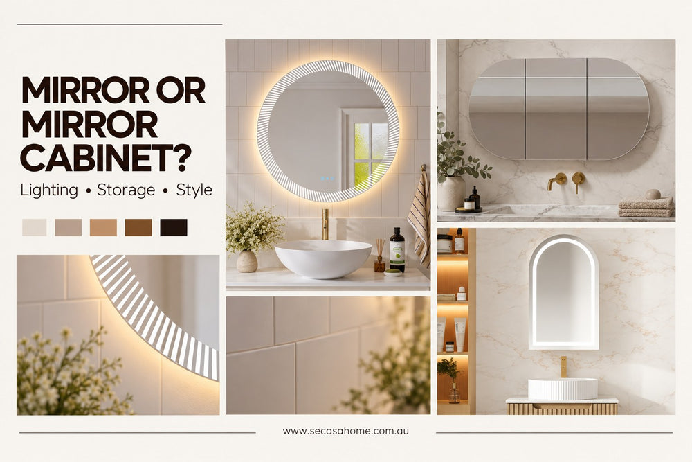 LED Mirror vs Shaving Cabinet: Which Is Right for Your Bathroom?