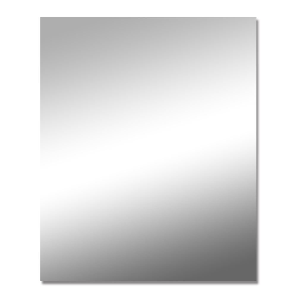 Mercio Bianca 900mm Rectangular Mirror – Pencil-Edge Design