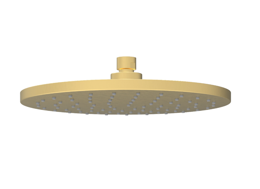ACL Round Otus Shower Head 250mm | Chrome, Brushed Nickel, Gun Metal, Matt Black, Brushed Gold