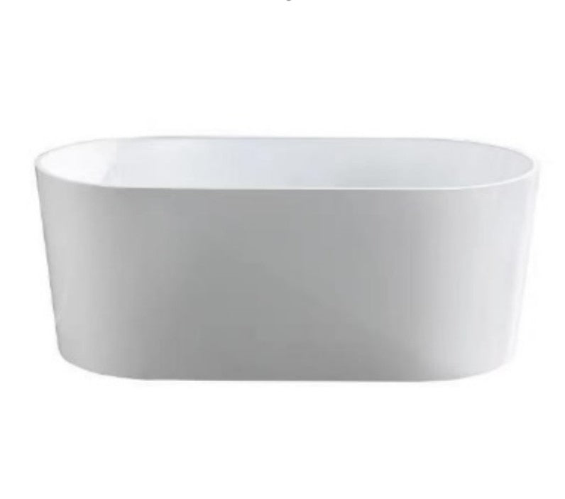 INFINITY Orian Gloss White Freestanding Bathtub – 1200mm / 1500mm / 1700mm
