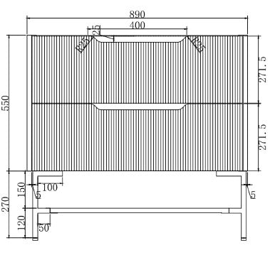 RIVA Bali Freestanding Vanity – American Oak Fluted | 600–1500mm