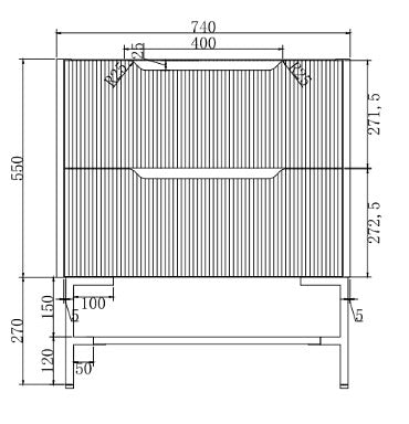 RIVA Bali Freestanding Vanity – White Oak Fluted | 600–1500mm
