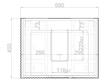 RIVA Bali Freestanding Vanity – Matt Black Fluted | 600–1500mm