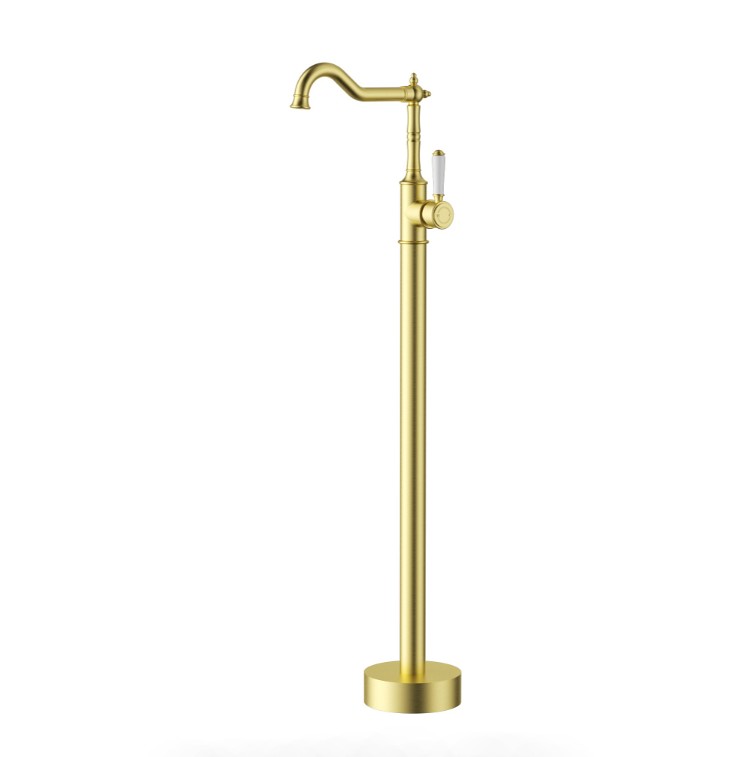 IKON Clasico Freestanding Bath Mixer | Chrome, Brushed Nickel, Brushed Gold, Matt Black