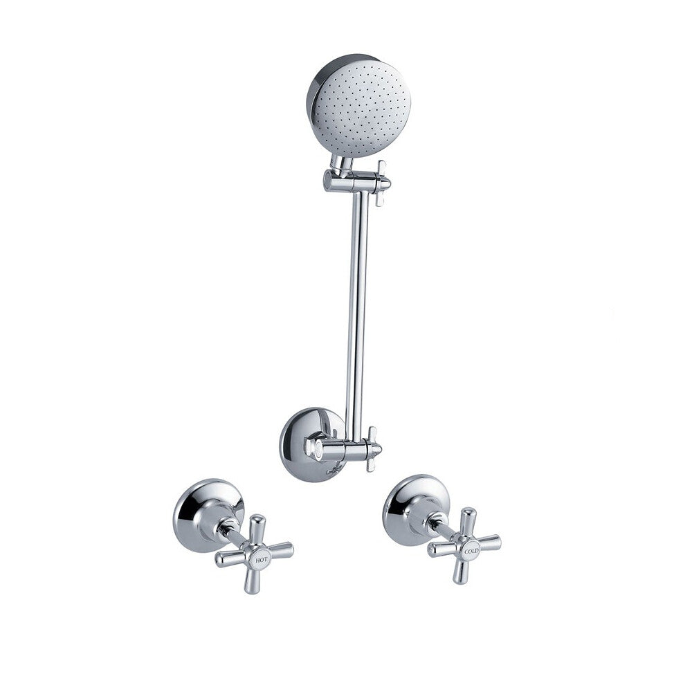 ACL PENZ Lead-Free Jumper Valve Chrome Tapware Collection | Wall Top Assemblies, Bath Tap Sets, Shower Tap Sets, and Basin Tap Sets