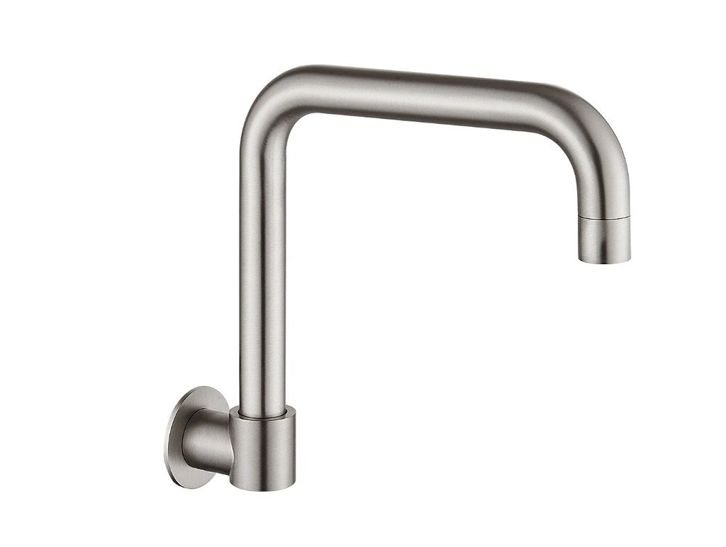 HELLYCAR IDEAL Swivel Wall Bath Outlet 198mm | Chrome, Brushed Nickel, Brushed Gold, Brushed Gun Metal, Matte Black, Rose Gold