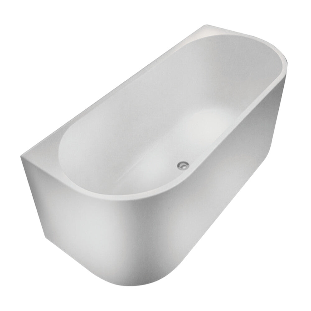 BROADWAY FS36 BACK TO WALL BATH – GLOSS WHITE | GLOSS BLACK 1500mm ,1700mm