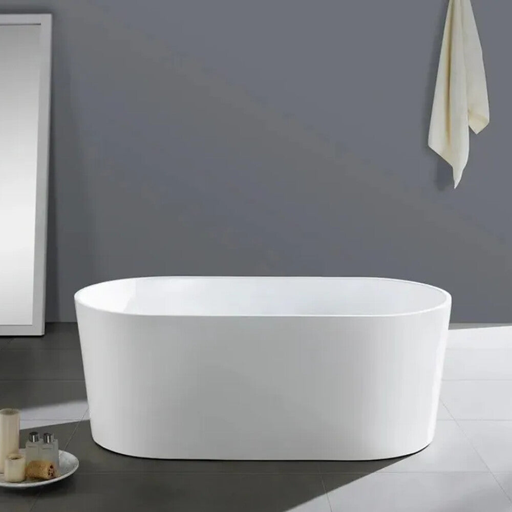 INFINITY Orian Gloss White Freestanding Bathtub – 1200mm / 1500mm / 1700mm