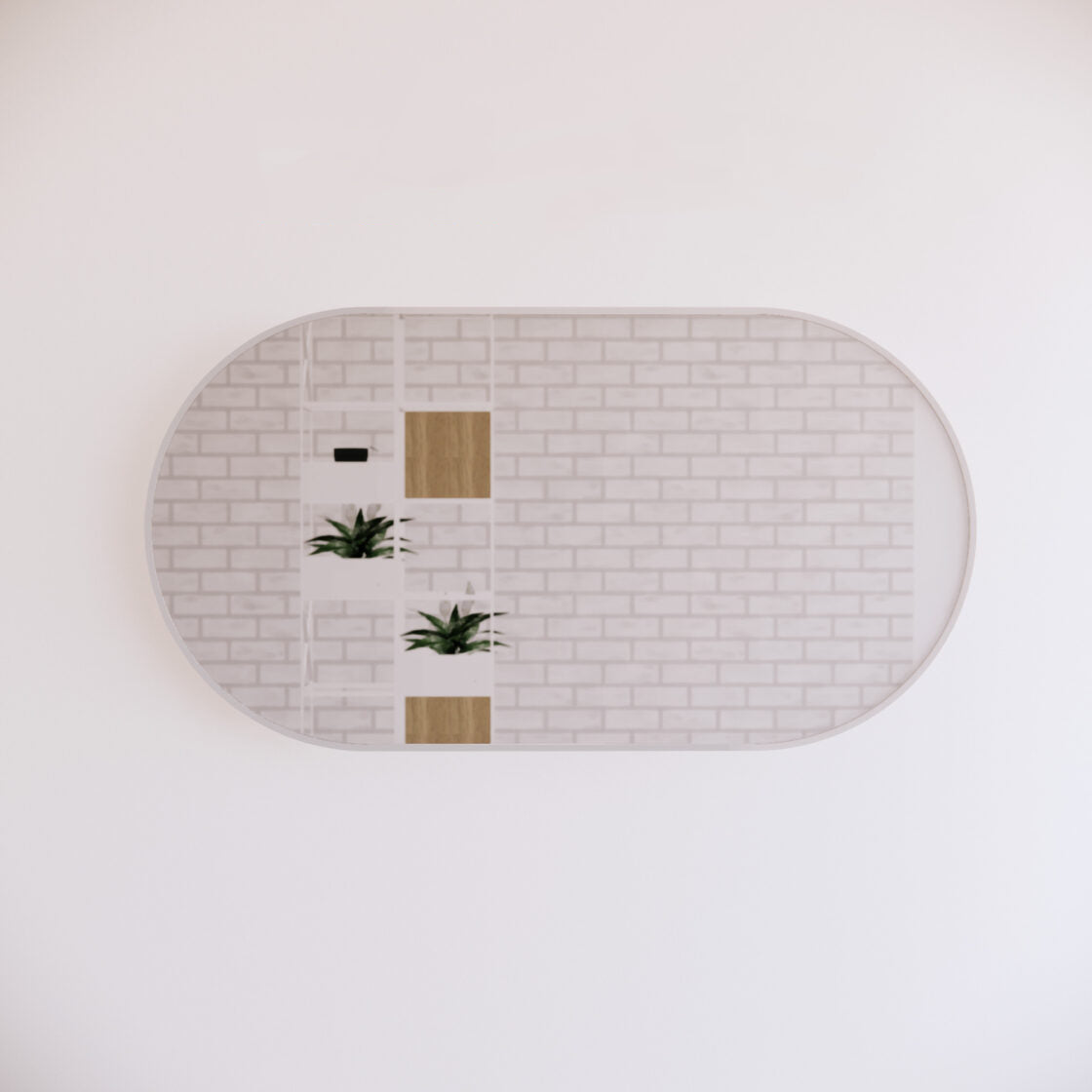 RIVA Framed Oval Mirror| 450×900mm, 900×600mm, 1200×700mm, 1500×800mm | Brushed Gold / Matte Black / Brushed Nickel