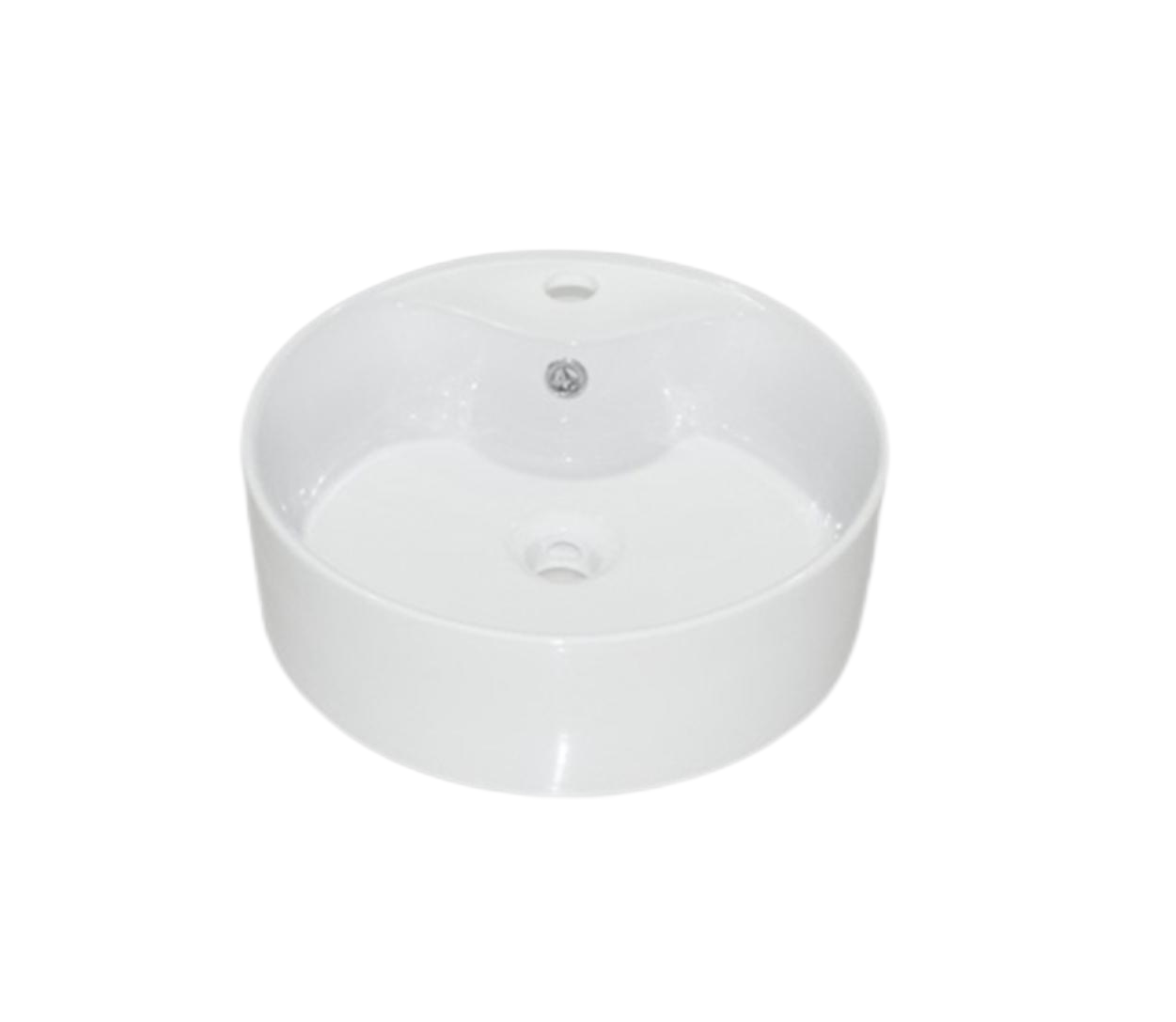 Modern round white bathroom vanity basin from Secasa Home, ideal for stylish renovations