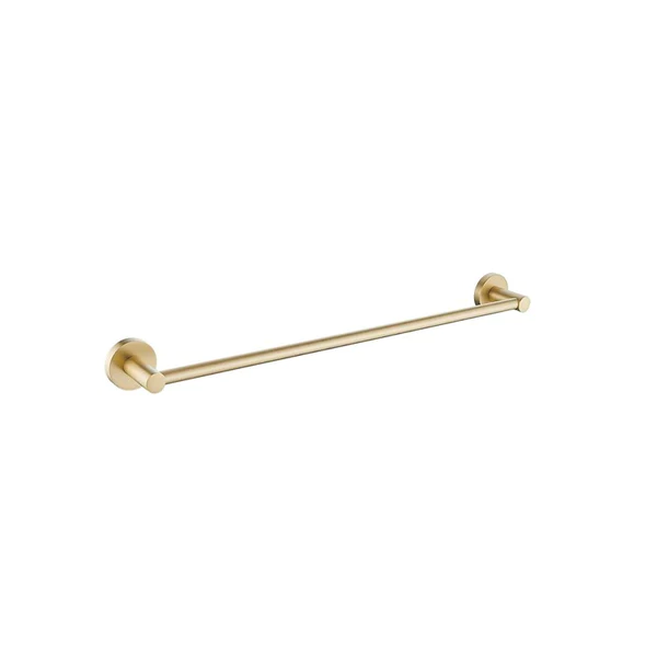 HELLYCAR IDEAL Single Towel Rail 600mm | Brushed Gold, Brushed Nickel, Chrome, Matte Black, Brushed Gun Metal, Rose Gold