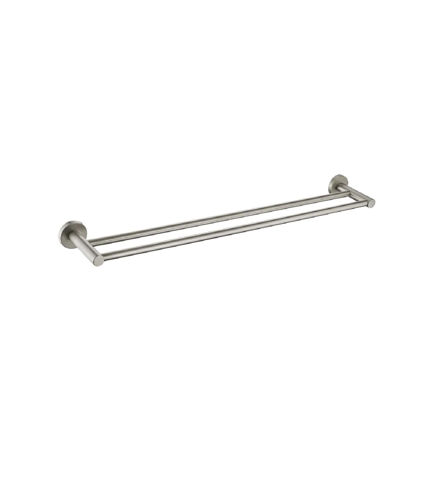 HELLYCAR IDEAL Double Towel Rail 600mm Brushed Gold, Brushed Nickel, Chrome, Matte Black, Brushed Gun Metal, Rose Gold