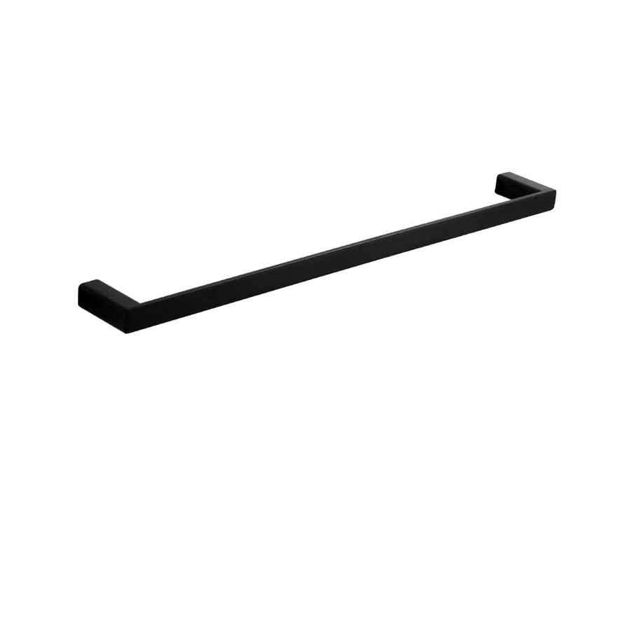 HELLYCAR ELEGANT Single Towel Rail | 600mm, 800mm | Chrome, Matte Black