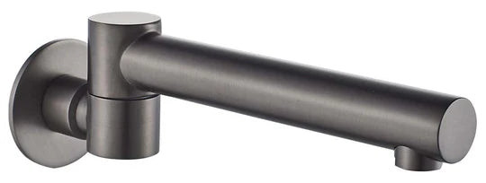 Hellycar IDEAL Lead Free Swivel Bath Outlet | Brushed Gold, Brushed Nickel, Chrome, Matt Black, Brushed Gun Metal, Rose Gold | 200mm