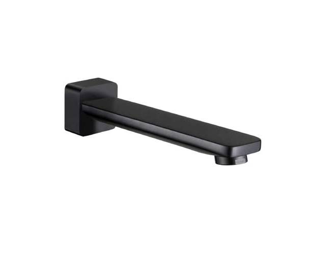 Hellycar ELEGANT Bath Outlet | Chrome, Matt Black | 200mm