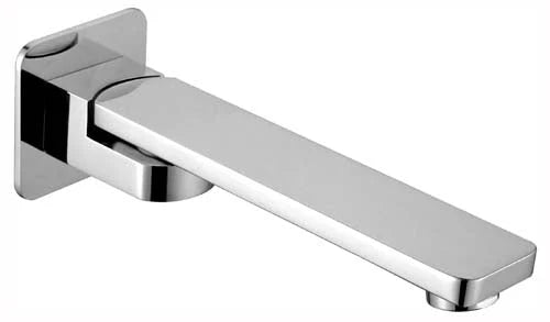 Hellycar ELEGANT Swivel Bath Outlet | Chrome, Matt Black | 200mm