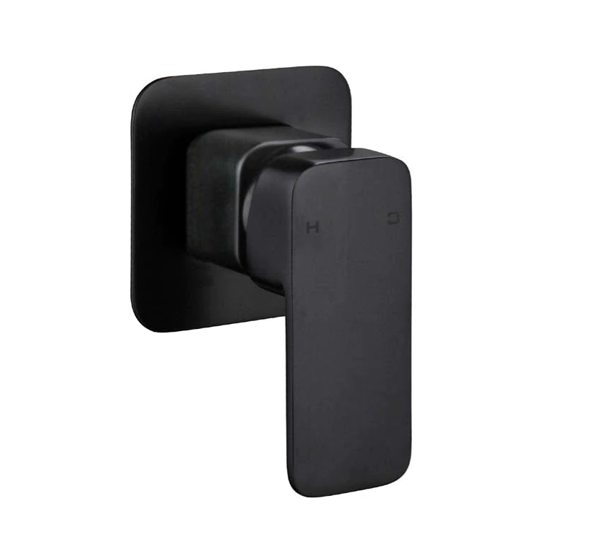 Hellycar ELEGANT Wall / Shower Mixer | Chrome, Matt Black
