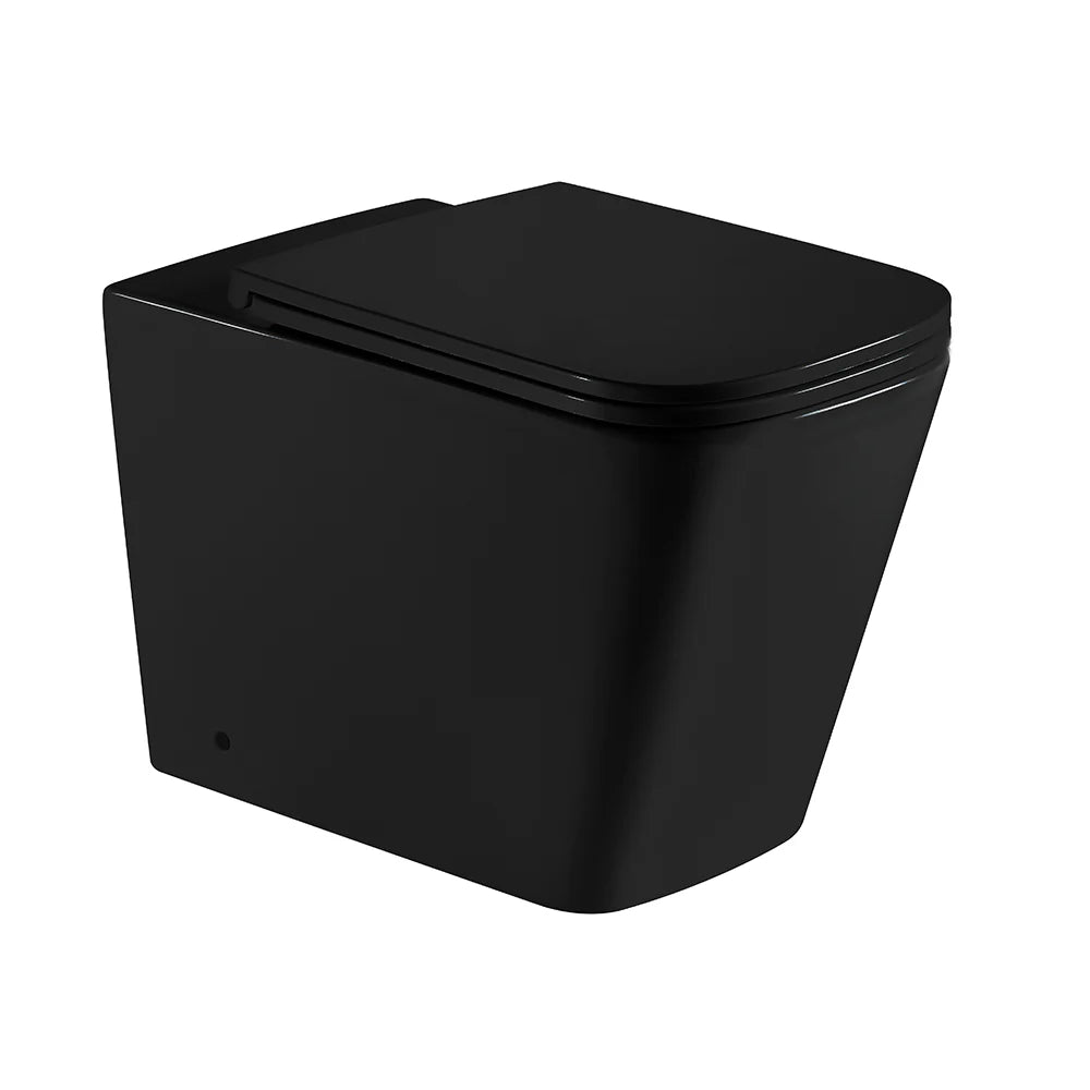 Mercio Enox99 Rimless Flush Gloss White Wall-Faced Floor Pan