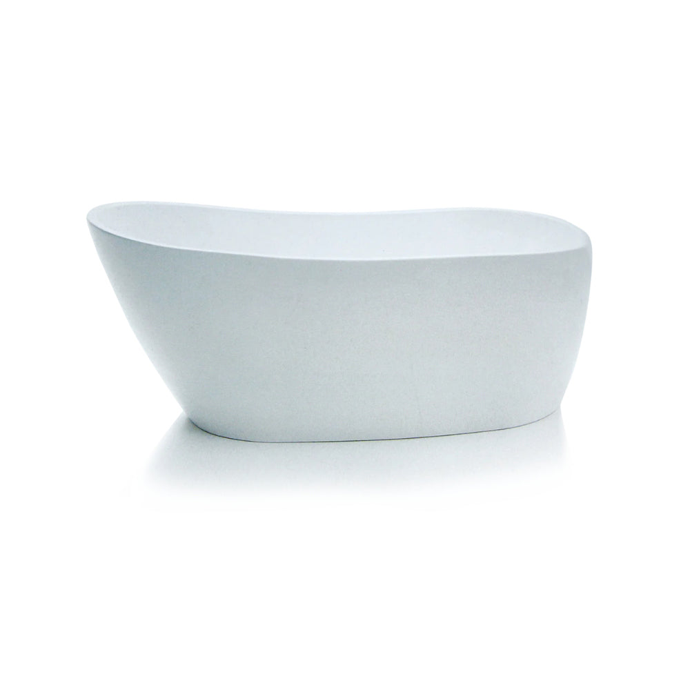 BROADWAY FS6 Freestanding Bath – Gloss White | Gloss Black Exterior with White Interior (1500mm & 1700mm)
